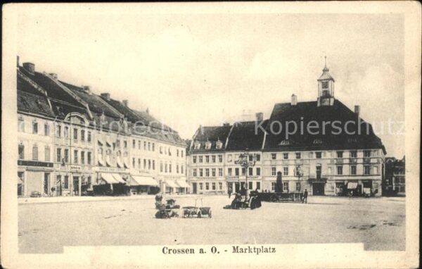 Crossen Oder Marktplatz
