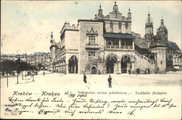 Krakau Krakow Tuchhalle