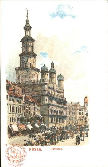 Posen Poznan Rathaus