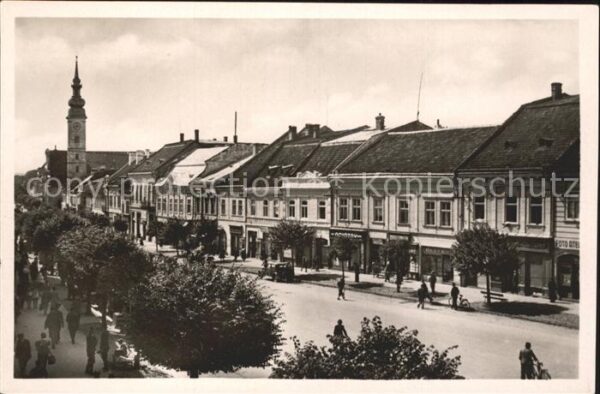 Presov Eperjes Strassenpartie