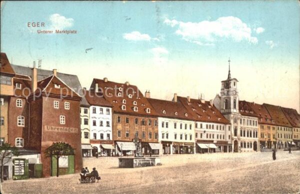 Eger Ungarn Unterer Marktplatz