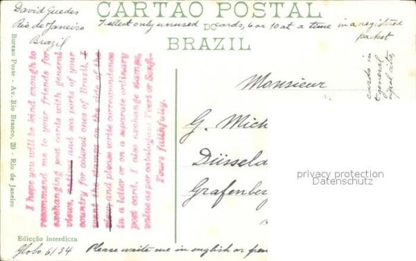 Rio de Janeiro Estatua Almirante Barrozo – Bild 2