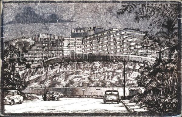 Caracas Hotel Tamanaco Künstlerkarte