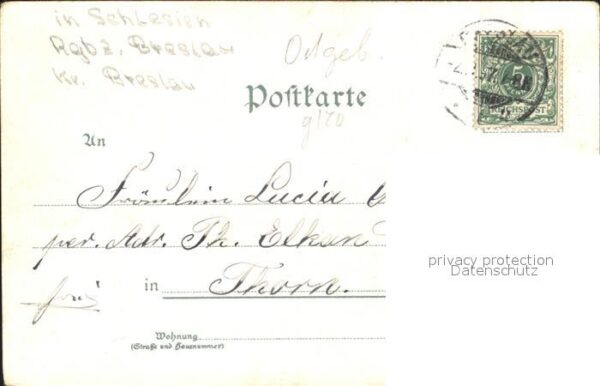 Breslau Niederschlesien Dom Rathaus – Bild 2