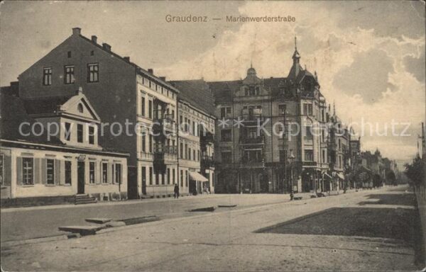 Graudenz Westpreussen Marienwerderstrasse