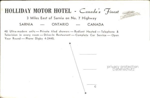 Sarnia HollidayMotor Hotel – Bild 2