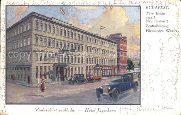Budapest Hotel Jägerhorn