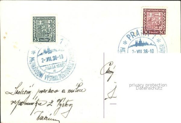Praga Mezinarodni Vystava Postovnich Znamek – Bild 2
