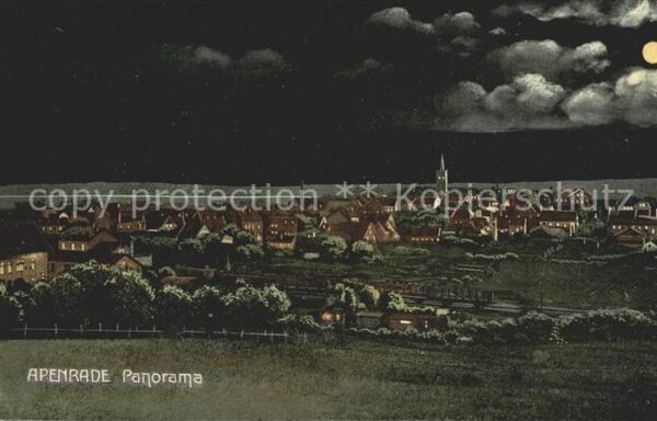 Apenrade Aabenraa Panorama