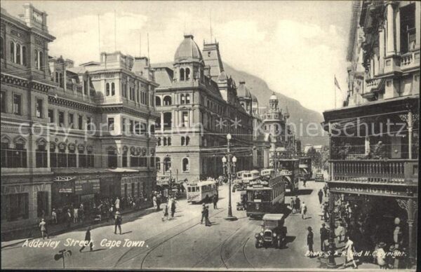 Cape Town Kaapstad Kapstadt Adderley Street