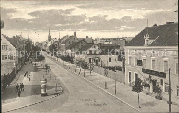 Insterburg Tschernjachowsk Hindenburgstrasse