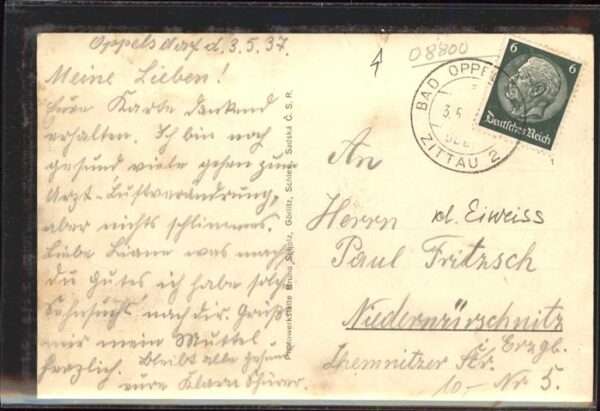 Bad Oppelsdorf Opolno Zdroj Stahlquelle Wilhelm Brunnen – Bild 2