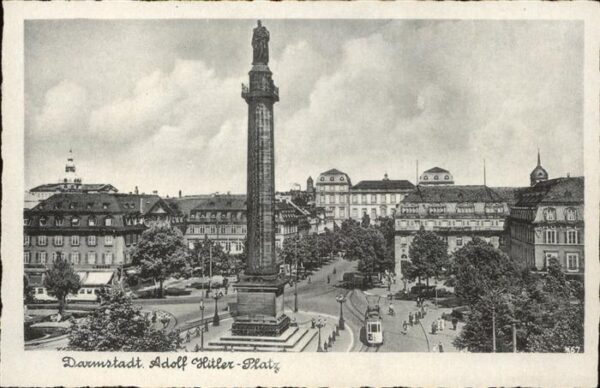 Strassenbahn Darmstadt A.H.-Platz