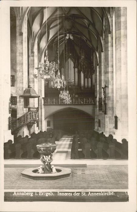 Kirchenorgel Annaberg i. Erzgebirge St. Annenkirche