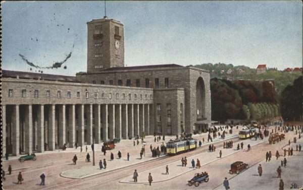 Strassenbahn Stuttgart Hauptbahnhof