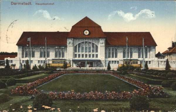 Strassenbahn Darmstadt Hauptbahnhof