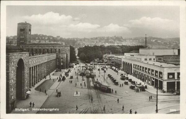 Strassenbahn Stuttgart Hindenburgplatz