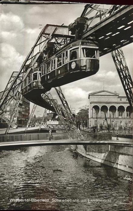 Schwebebahn Wuppertal-Elberfeld Landgericht