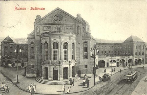 Strassenbahn Wuppertal-Barmen Stadttheater