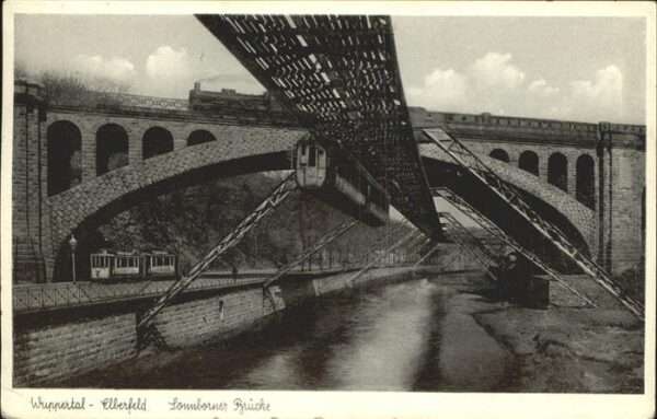 Schwebebahn Strassenbahn Wuppertal-Elberfeld Sonnbo