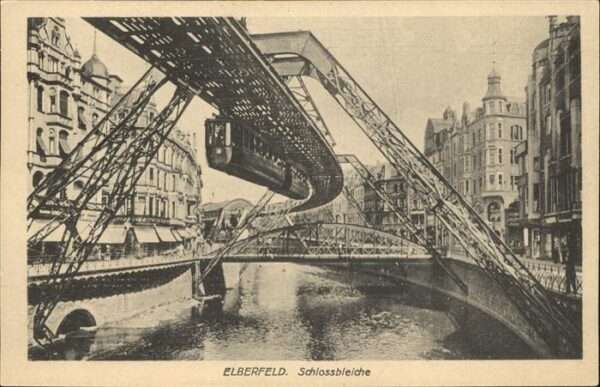 Schwebebahn Wuppertal-Elberfeld Schlossbleiche