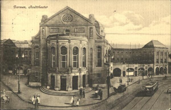 Strassenbahn Wuppertal-Barmen Stadttheater