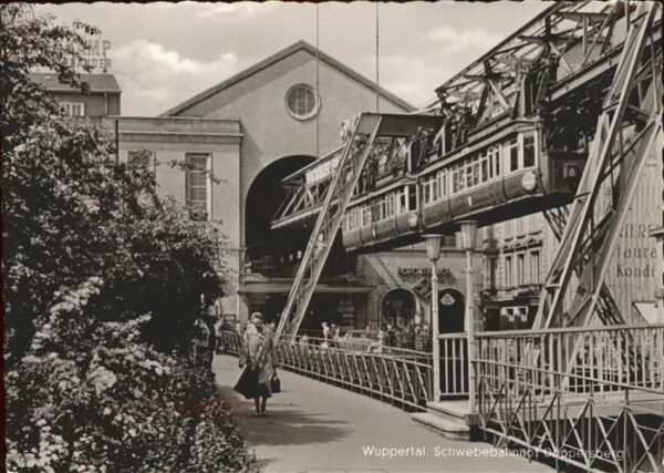 Schwebebahn Wuppertal Döppersberg Bahnhof