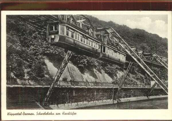 Schwebebahn Wuppertal-Barmen Hardtufer