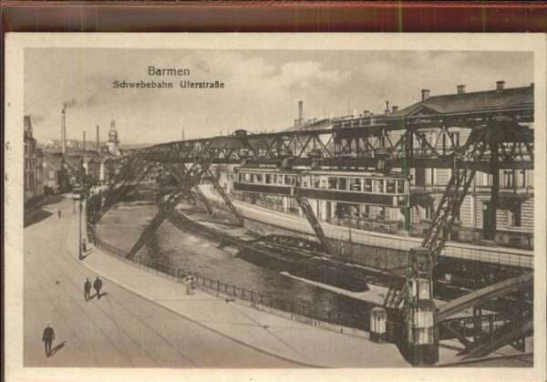 Schwebebahn Wuppertal-Barmen Uferstrasse
