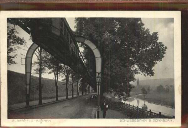 Schwebebahn Sonnborn Wuppertal Elberfeld-Barmen
