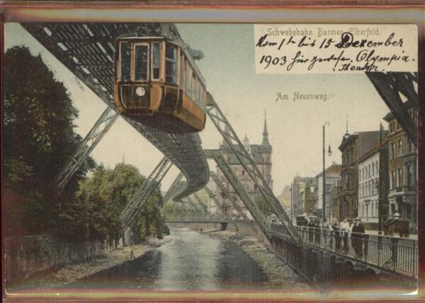 Schwebebahn Barmen-Elberfeld Am Neuenweg