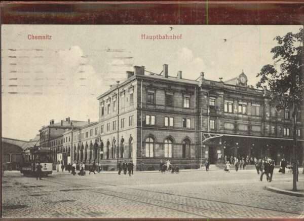 Strassenbahn Chemnitz Hauptbahnhof
