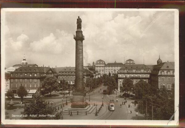 Strassenbahn Darmstadt A.H.-Platz