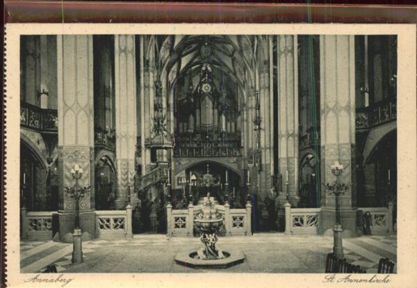 Kirchenorgel Annaberg St. Annenkirche
