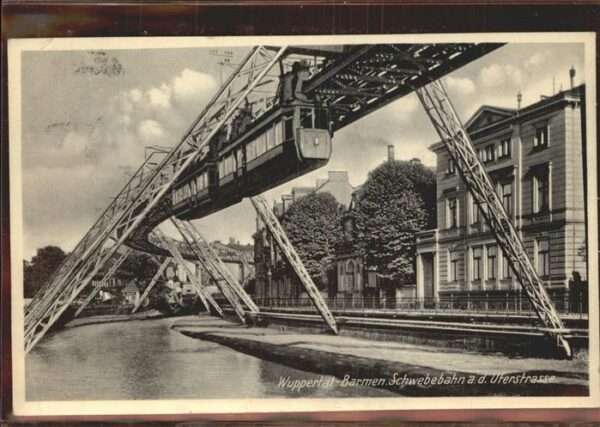 Schwebebahn Wuppertal-Barmen Uferstrasse