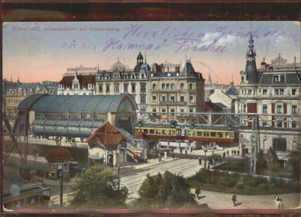 Schwebebahn Wuppertal-Elberfeld Döppersberg