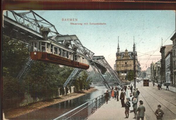 Schwebebahn Wuppertal-Barmen Neuerweg