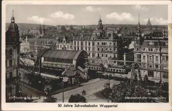 Schwebebahn Alt-Elberfeld Döppersberg