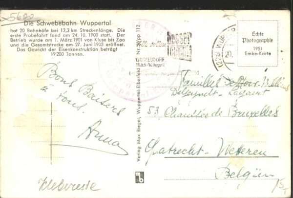 Schwebebahn Alt-Elberfeld Döppersberg – Bild 2