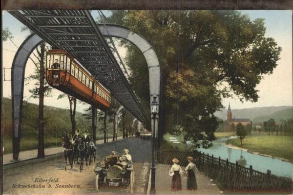 Schwebebahn Wuppertal-Elberfeld Sonnborn Pferdekuts