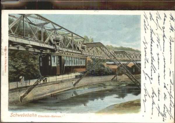Schwebebahn Elberfeld-Barmen Wuppertal