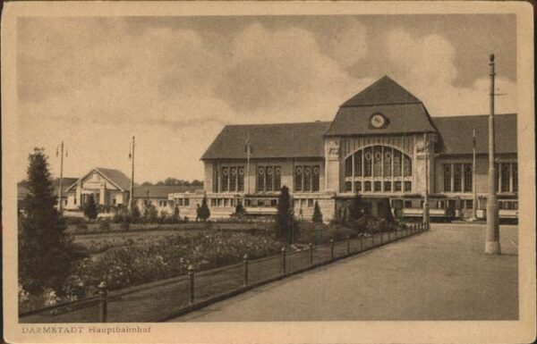 Strassenbahn Hauptbahnhof Darmstadt