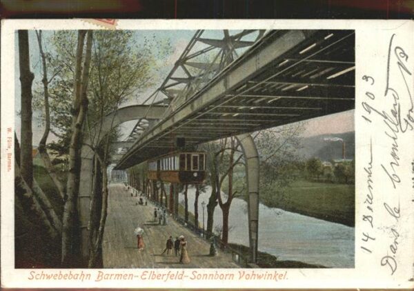 Schwebebahn Barmen-Elberfeld-Sonnborn-Vohwinkel Wup