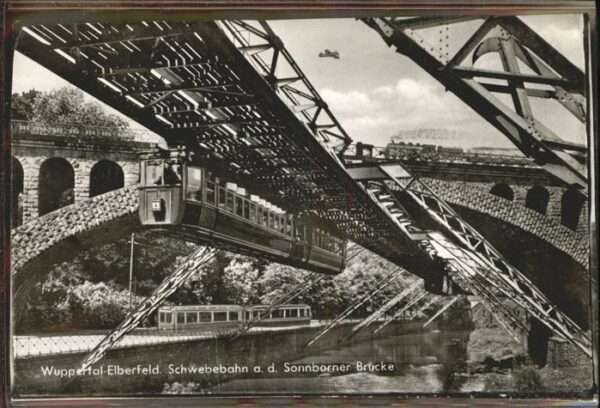 Schwebebahn Wuppertal-Elberfeld Sonnborner Brücke S