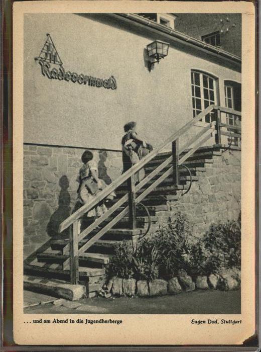 Jugendherberge Youth Hostel Radevormwald Eugen Dod Stuttgart