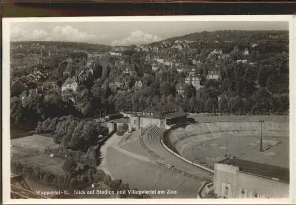 Stadion Wuppertal-Elberfeld Villenviertel Zoo