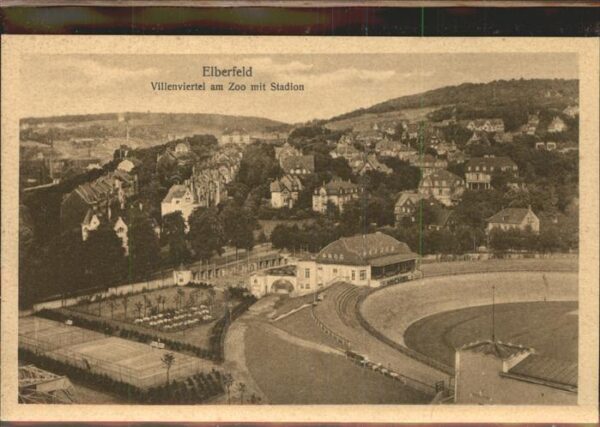 Stadion Wuppertal-Elberfeld Villenviertel Zoo