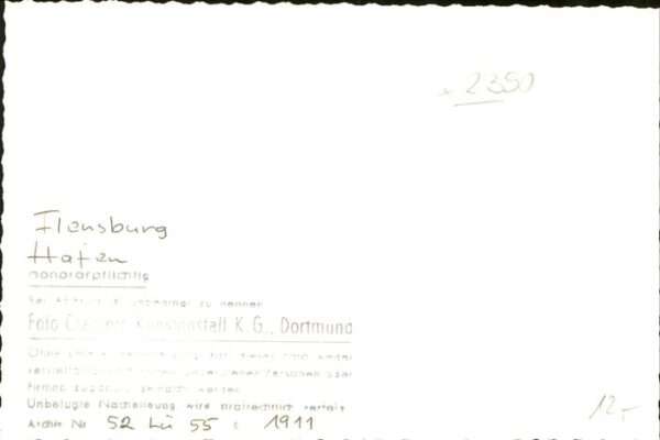 Dampfer Binnenschifffahrt Flensau Schiff Flensburg – Bild 2
