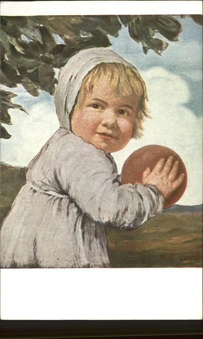 Baby Nursery Bebe Ball Künstlerkarte Serie VI 3