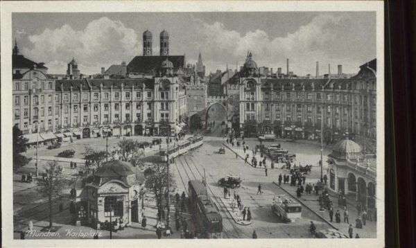 Strassenbahn München Karlsplatz